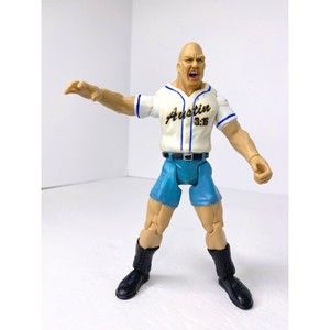 STONE COLD STEVE AUSTIN WWE WWF Jakks Pacific TTL Titan Tron Live Action Figure